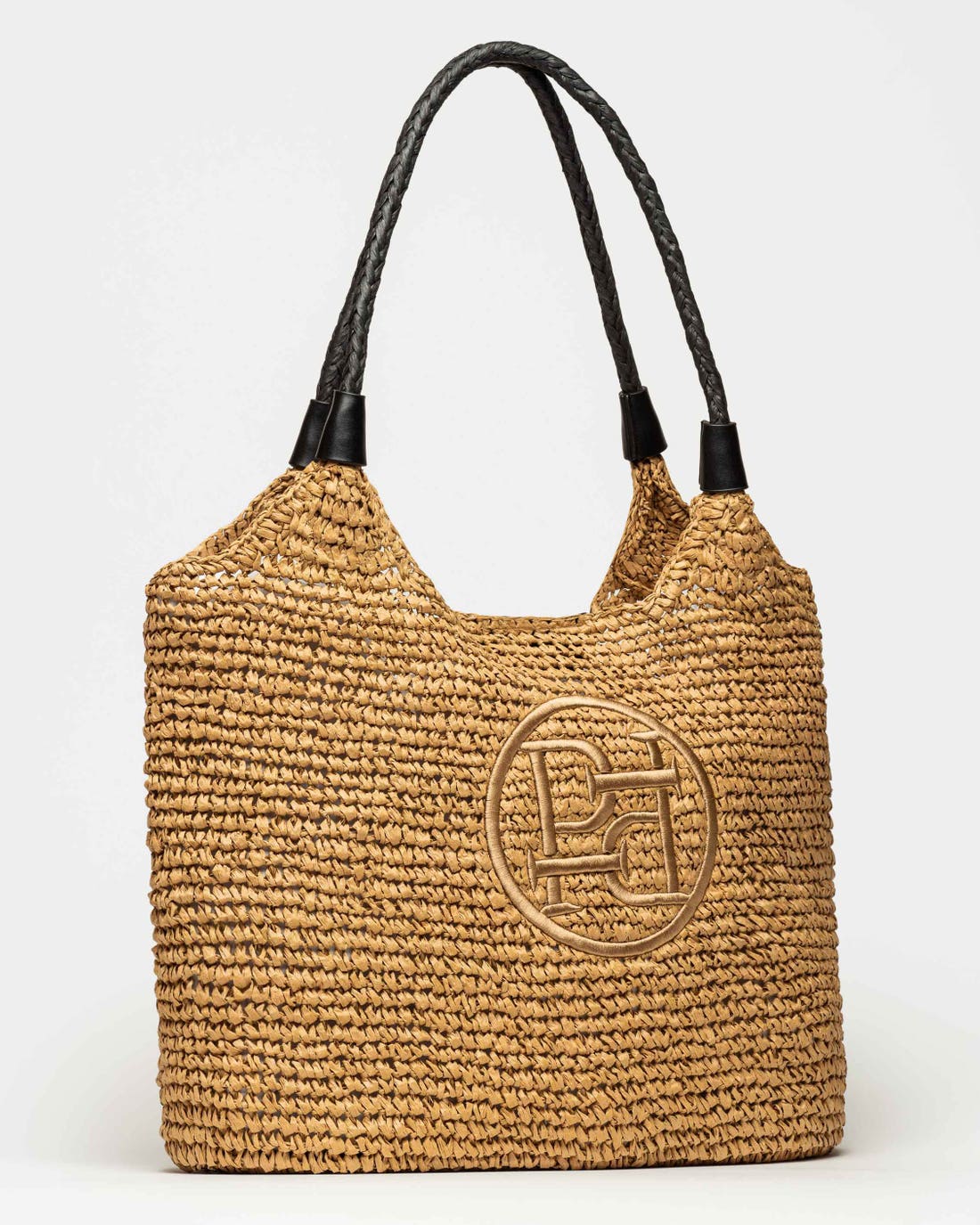 Bolso de playa Straw en raffia